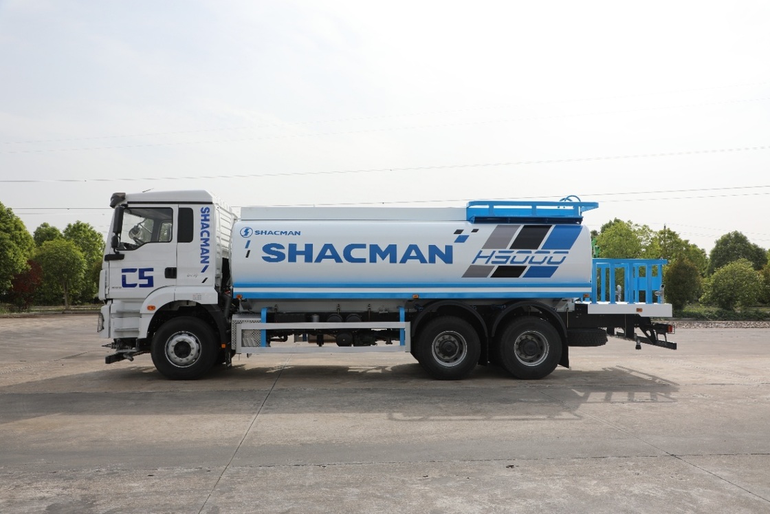 SHACMAN H3000 4X2 Wasserwagen mit 336 PS Motor, 10 m³ Tank und Linkslenkung Euro II