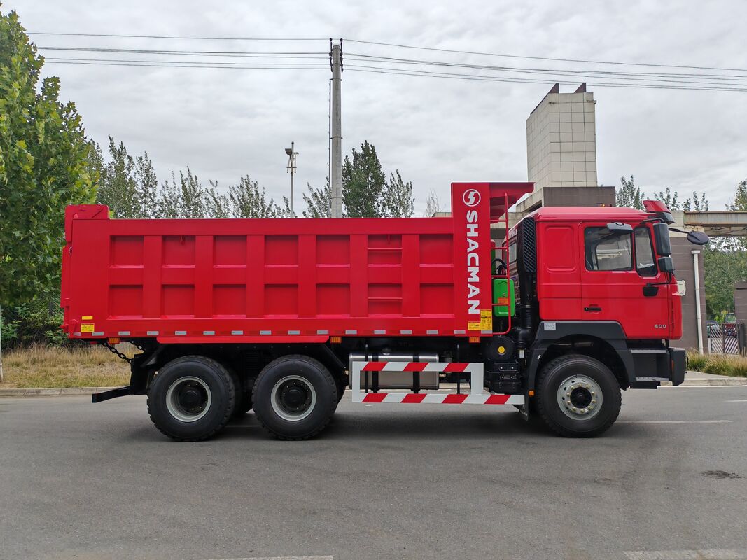 SHACMAN F3000 6X4 Heavy Duty Dump Truck with 9.5T /2*16 T Axle 300L Fuel Tank and 3775+1400 mm Wheelbase
