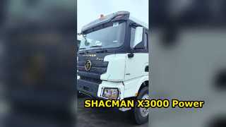 SHACMAN X3000 300 PS Muldenkipper-Kraftpaket